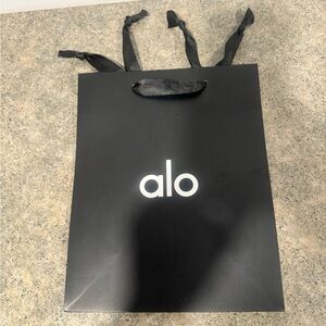 ALO Yoga Black Gift Bag